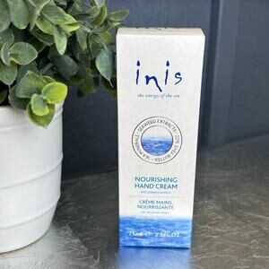 Inis Nourishing Hand Cream Energy Of The Sea Seaweed Shea 2.6oz NIB-sealed